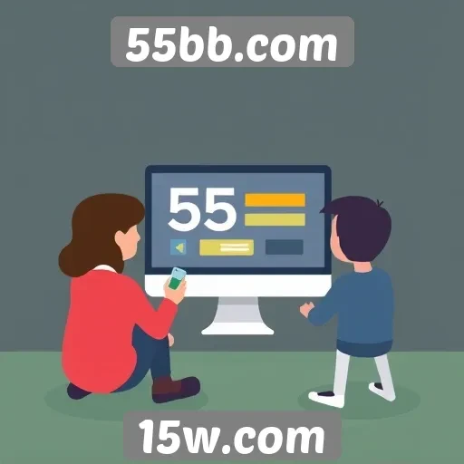 Interface e experiência do usuário no 55bb.com